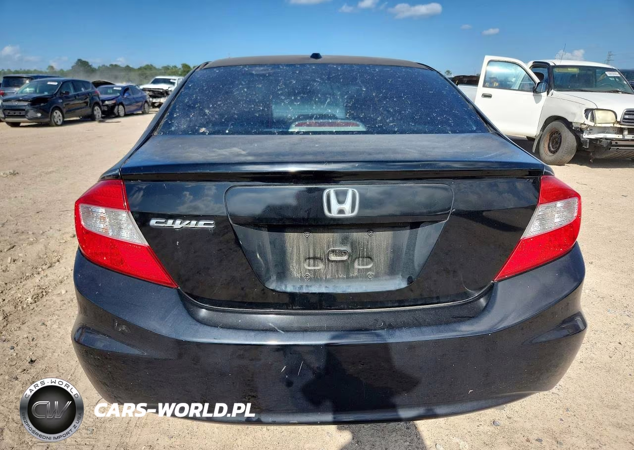 2012 Honda Civic Exl VIN:2HGFB2F95CH540452 - 6