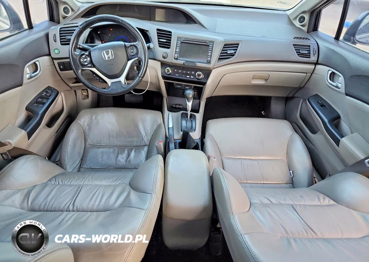 2012 Honda Civic Exl VIN:2HGFB2F95CH540452 - 8