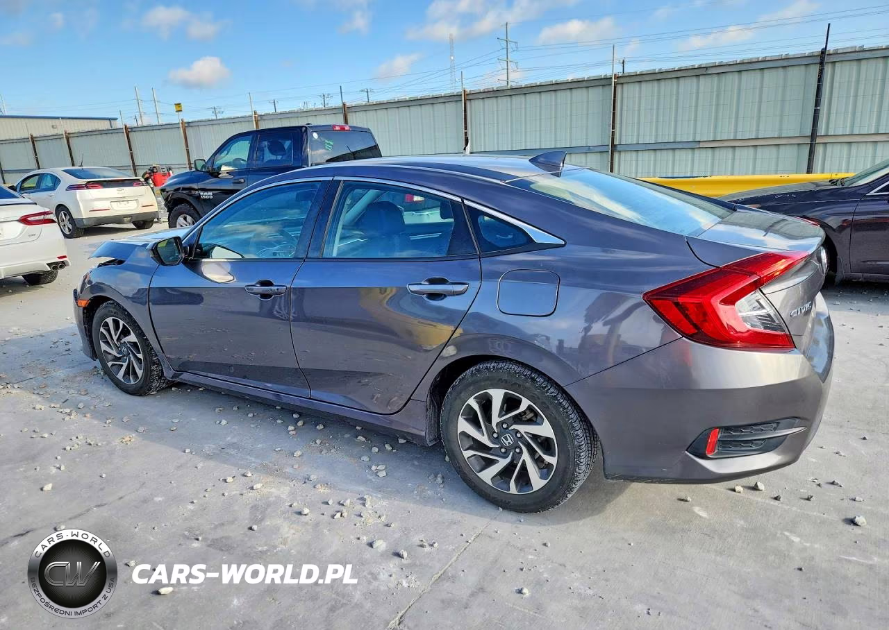 2018 Honda Civic Ex VIN:2HGFC2F7XJH544392 - 2