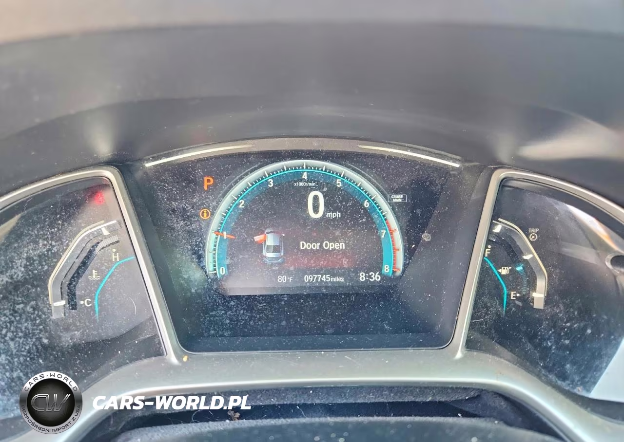 2018 Honda Civic Ex VIN:2HGFC2F7XJH544392 - 9