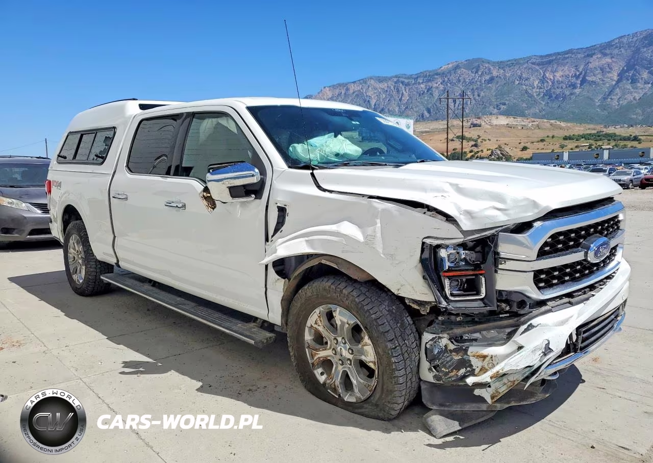 2022 Ford F150 Supercrew VIN:1FTFW1E54NFA94374 - 4