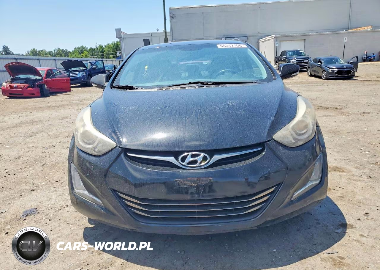 2015 Hyundai Elantra Limited VIN:KMHDH4AE5FU322996 - 5