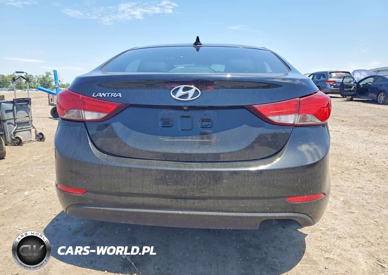 2015 Hyundai Elantra Limited VIN:KMHDH4AE5FU322996 - 6