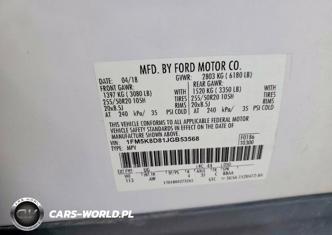 2018 Ford Explorer Xlt VIN:1FM5K8D81JGB53568 - 13