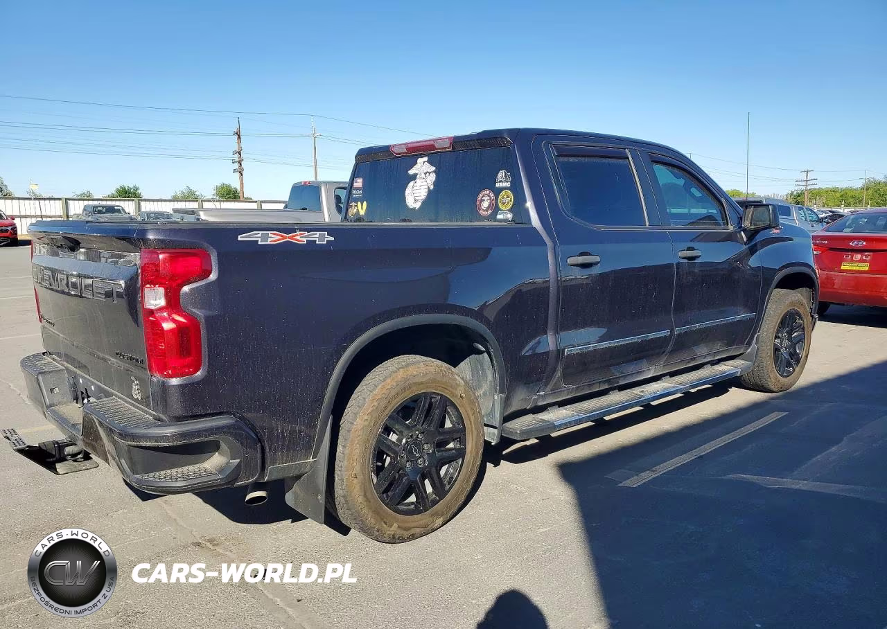 2022 Chevrolet Silverado K1500 Custom VIN:3GCPDBEK7NG559783 - 3