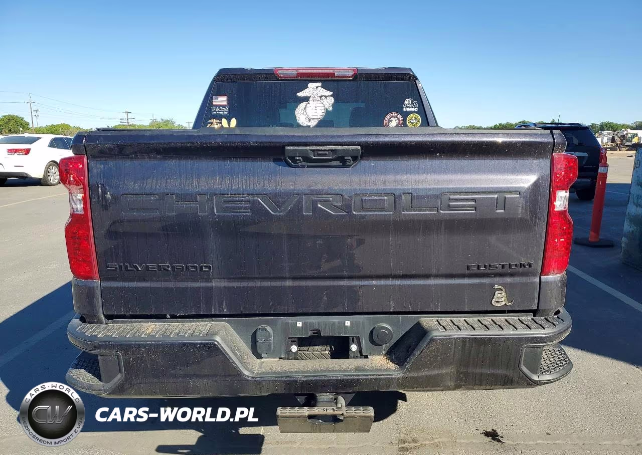 2022 Chevrolet Silverado K1500 Custom VIN:3GCPDBEK7NG559783 - 6