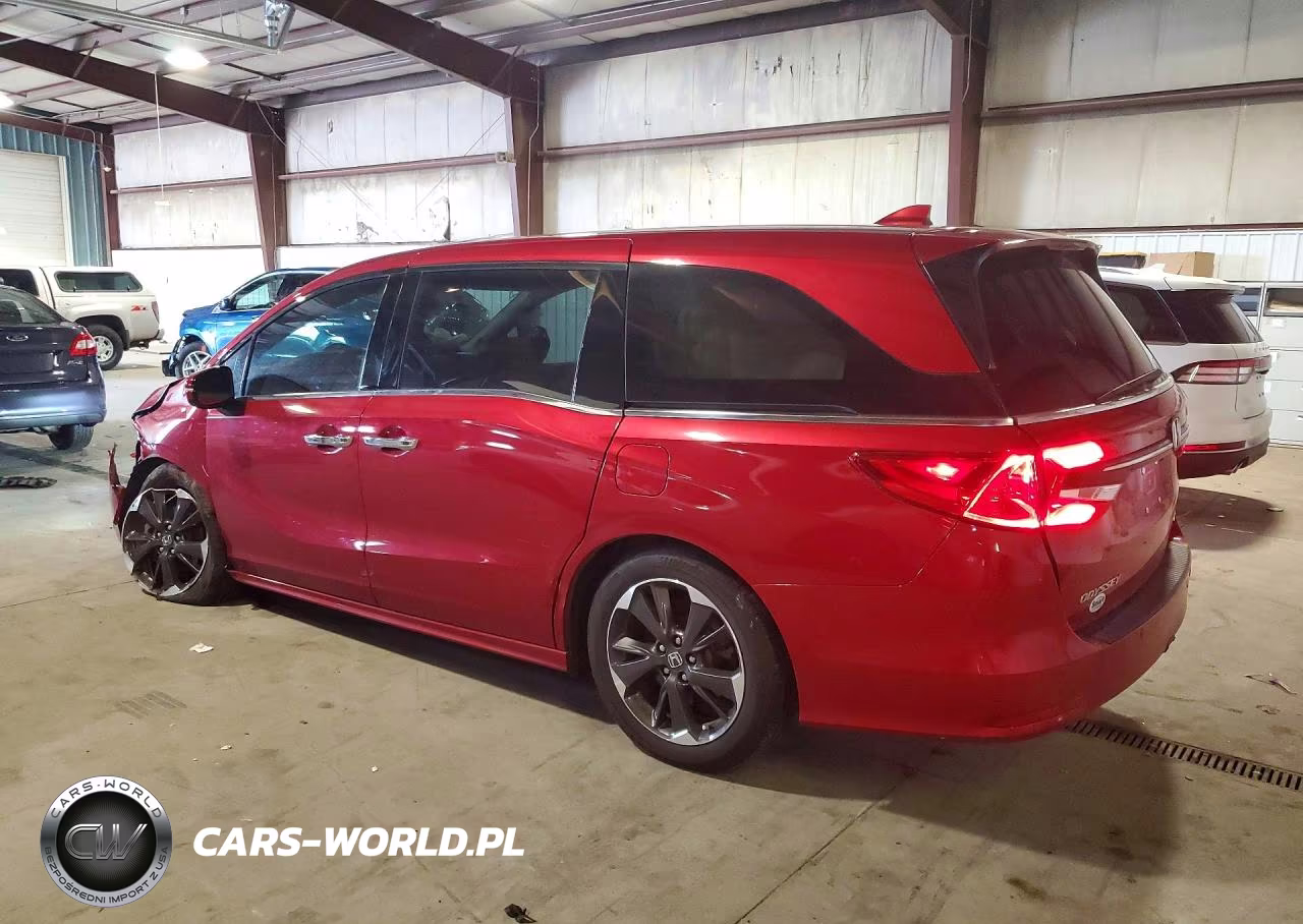 2022 Honda Odyssey Elite VIN:5FNRL6H94NB021298 - 2