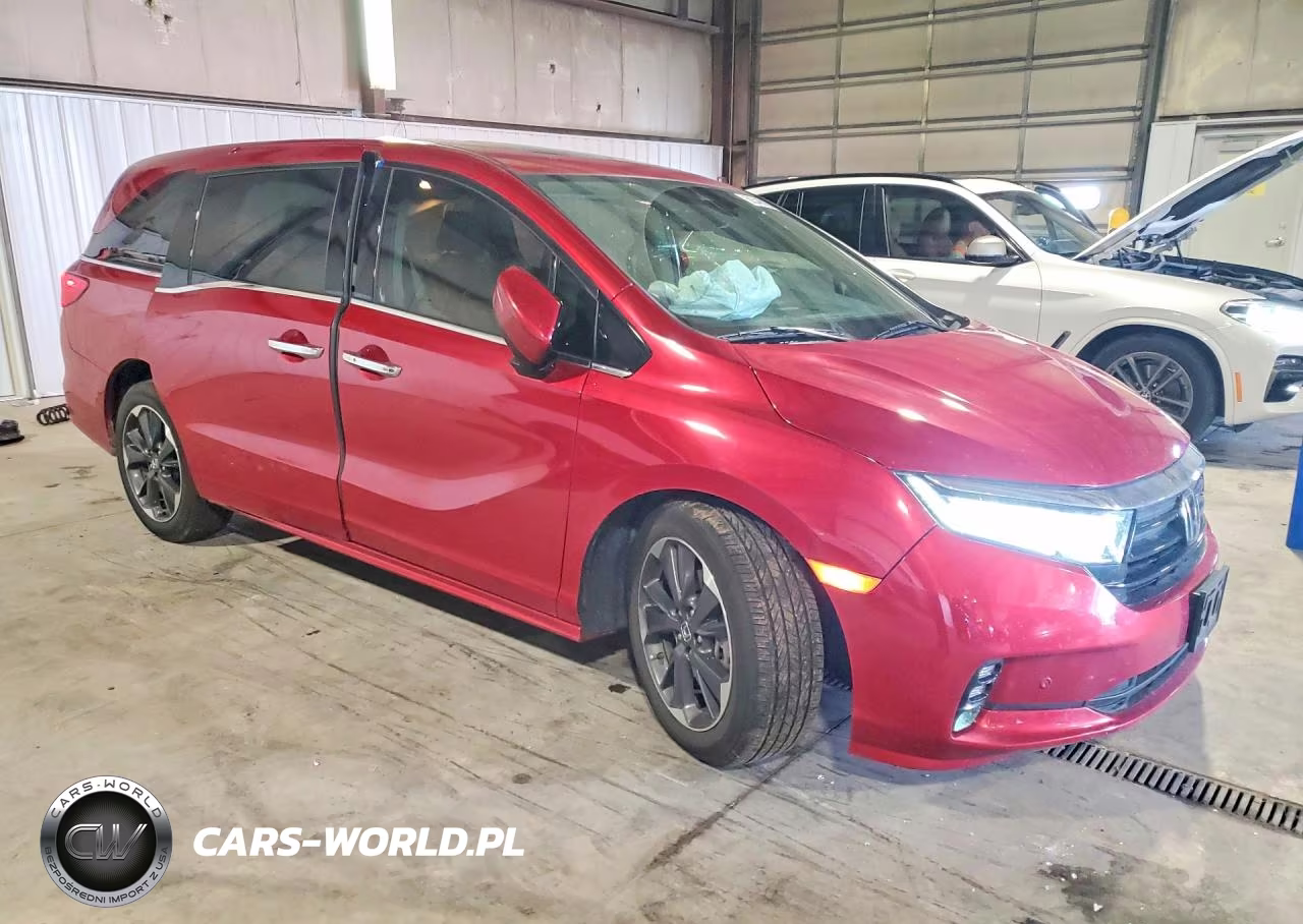 2022 Honda Odyssey Elite VIN:5FNRL6H94NB021298 - 4