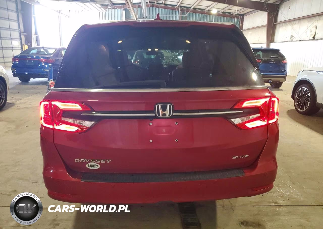 2022 Honda Odyssey Elite VIN:5FNRL6H94NB021298 - 6