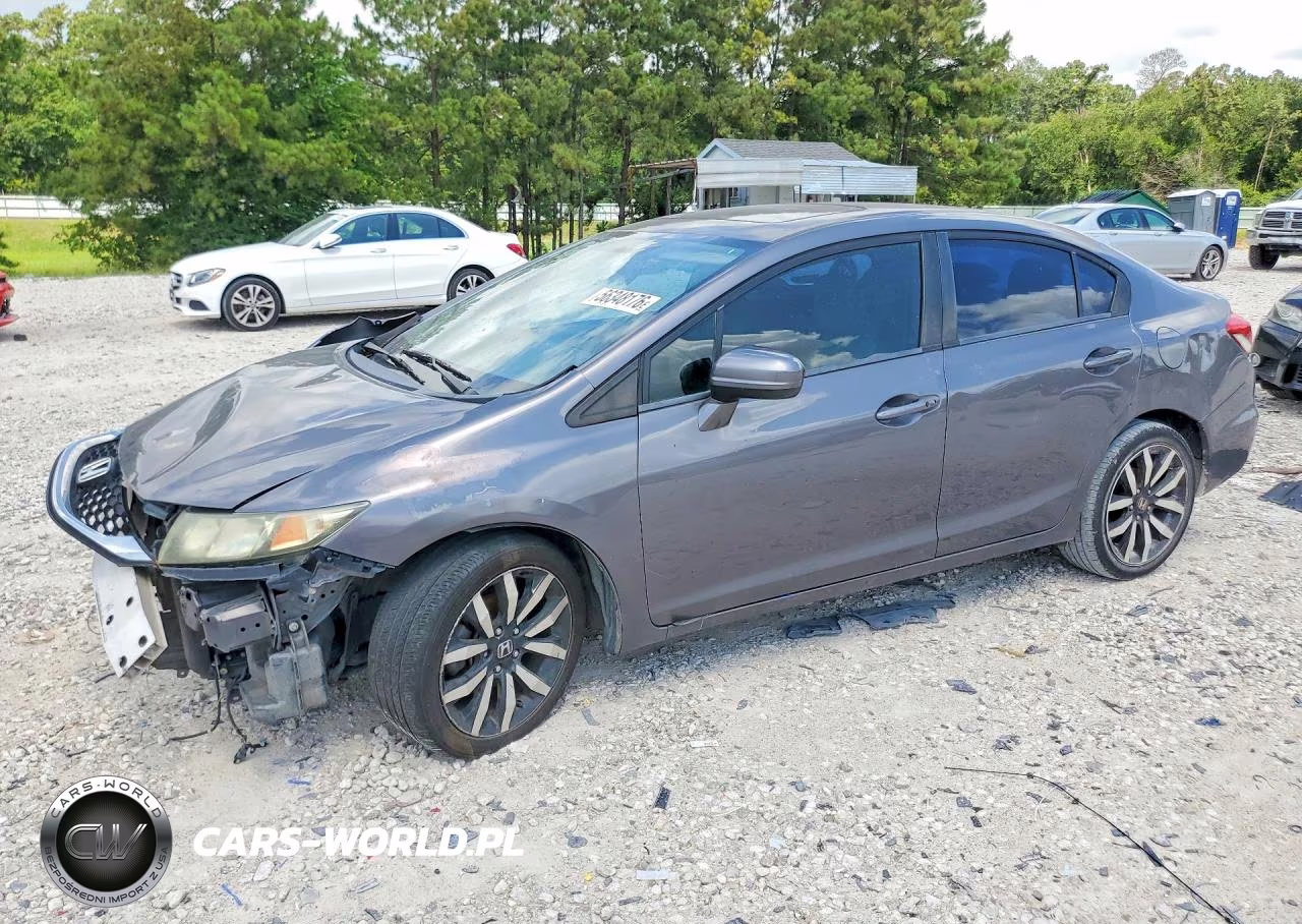 2014 Honda Civic Exl VIN:19XFB2F90EE083952 - 1