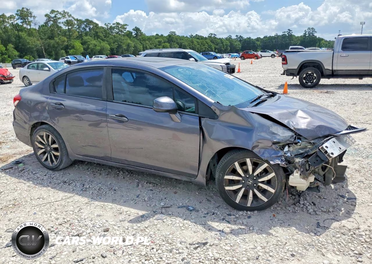 2014 Honda Civic Exl VIN:19XFB2F90EE083952 - 4