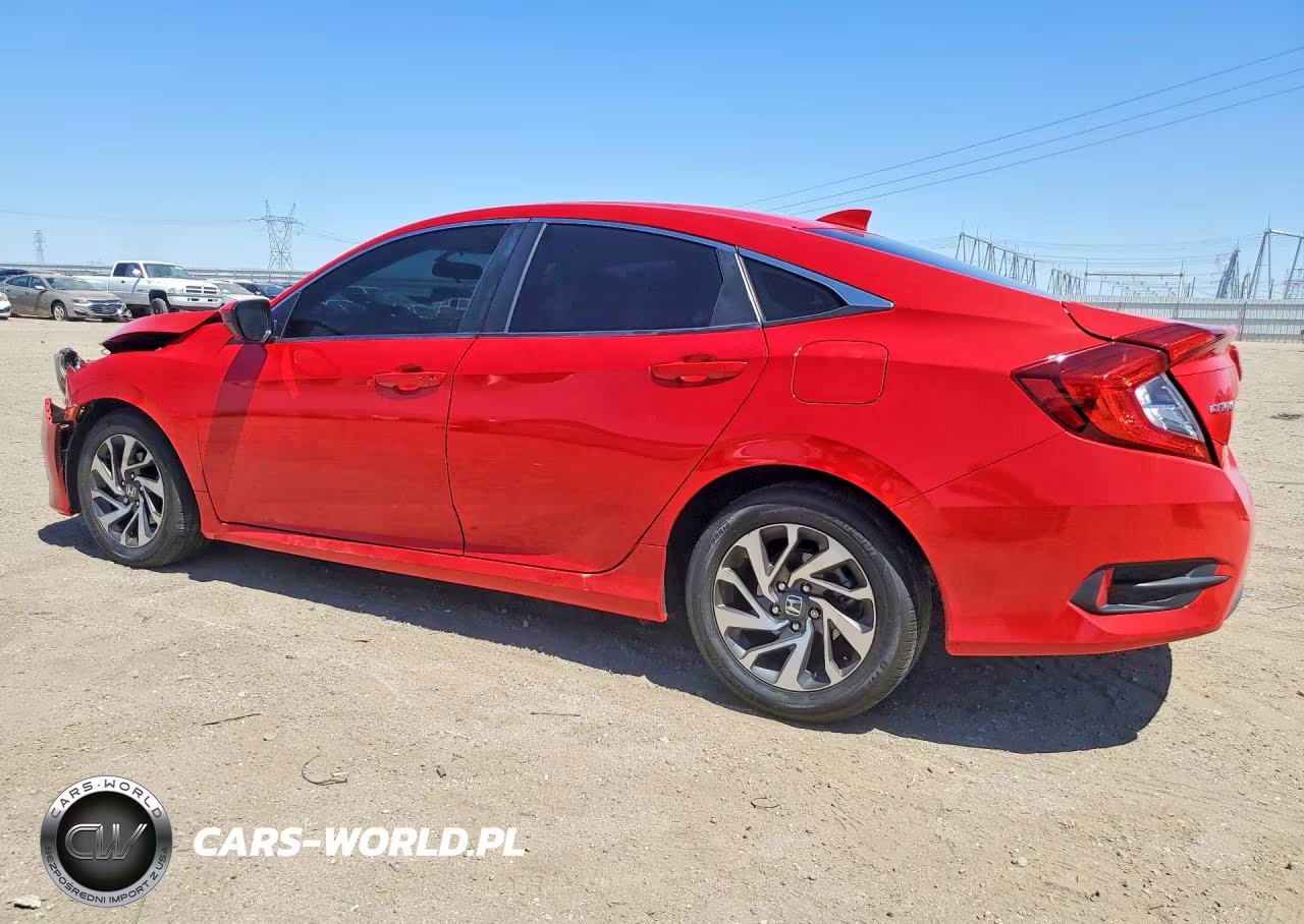 2018 Honda Civic Ex VIN:2HGFC2F7XJH529777 - 2