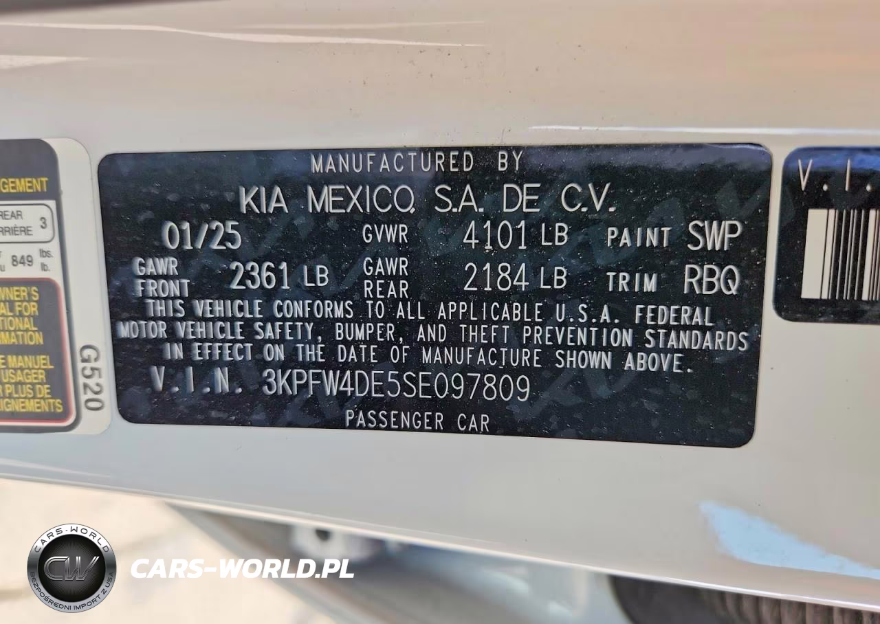 2025 Kia K4 Gt Line VIN:3KPFW4DE5SE097809 - 13