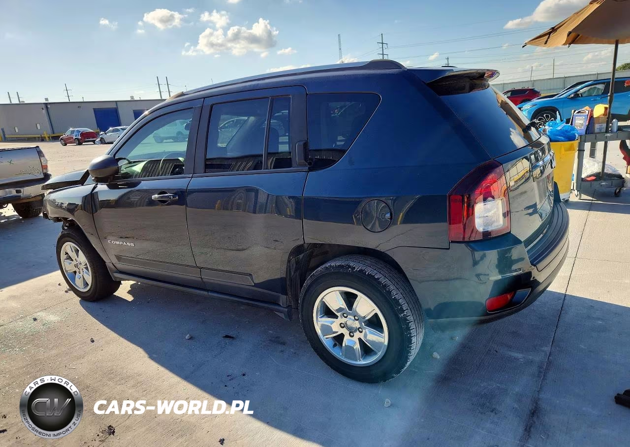 2014 Jeep Compass Sport VIN:1C4NJCBA3ED595307 - 2