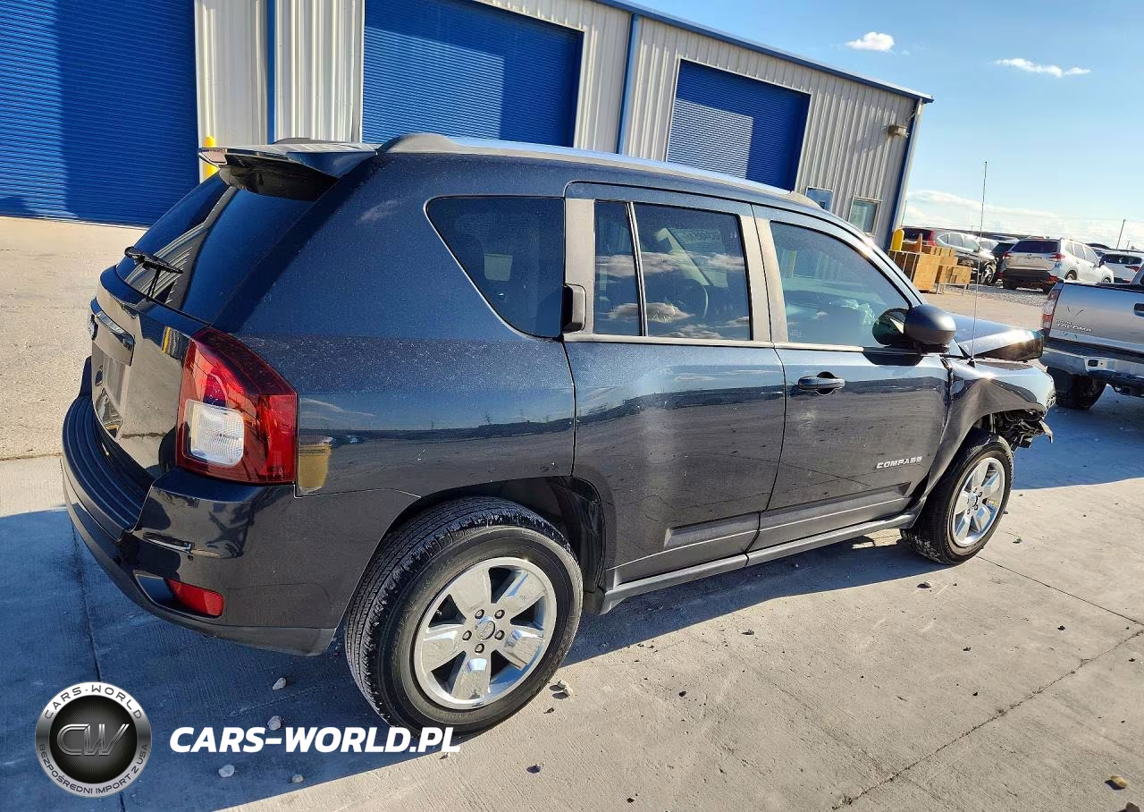 2014 Jeep Compass Sport VIN:1C4NJCBA3ED595307 - 3