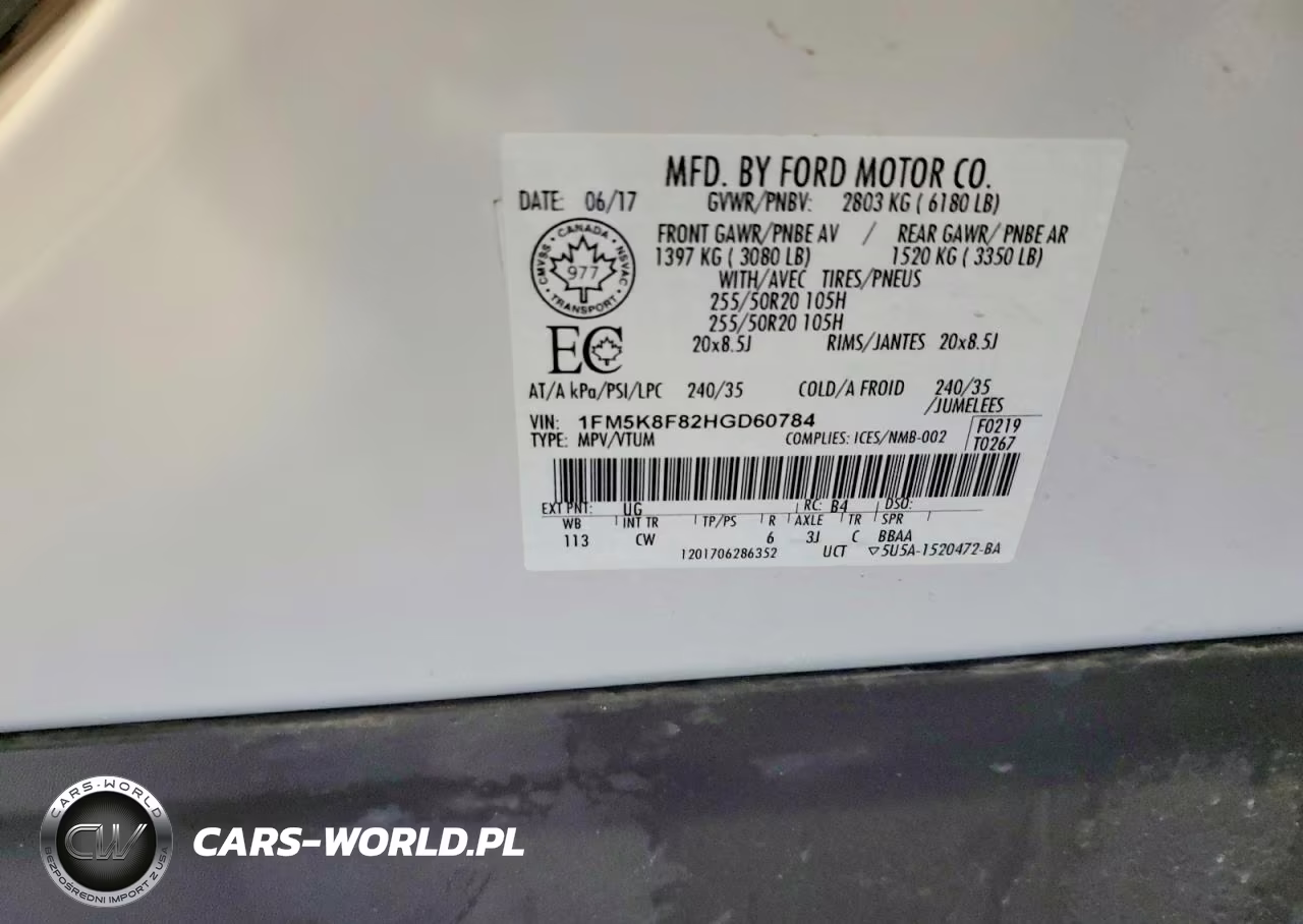 2017 Ford Explorer Limited VIN:1FM5K8F82HGD60784 - 14