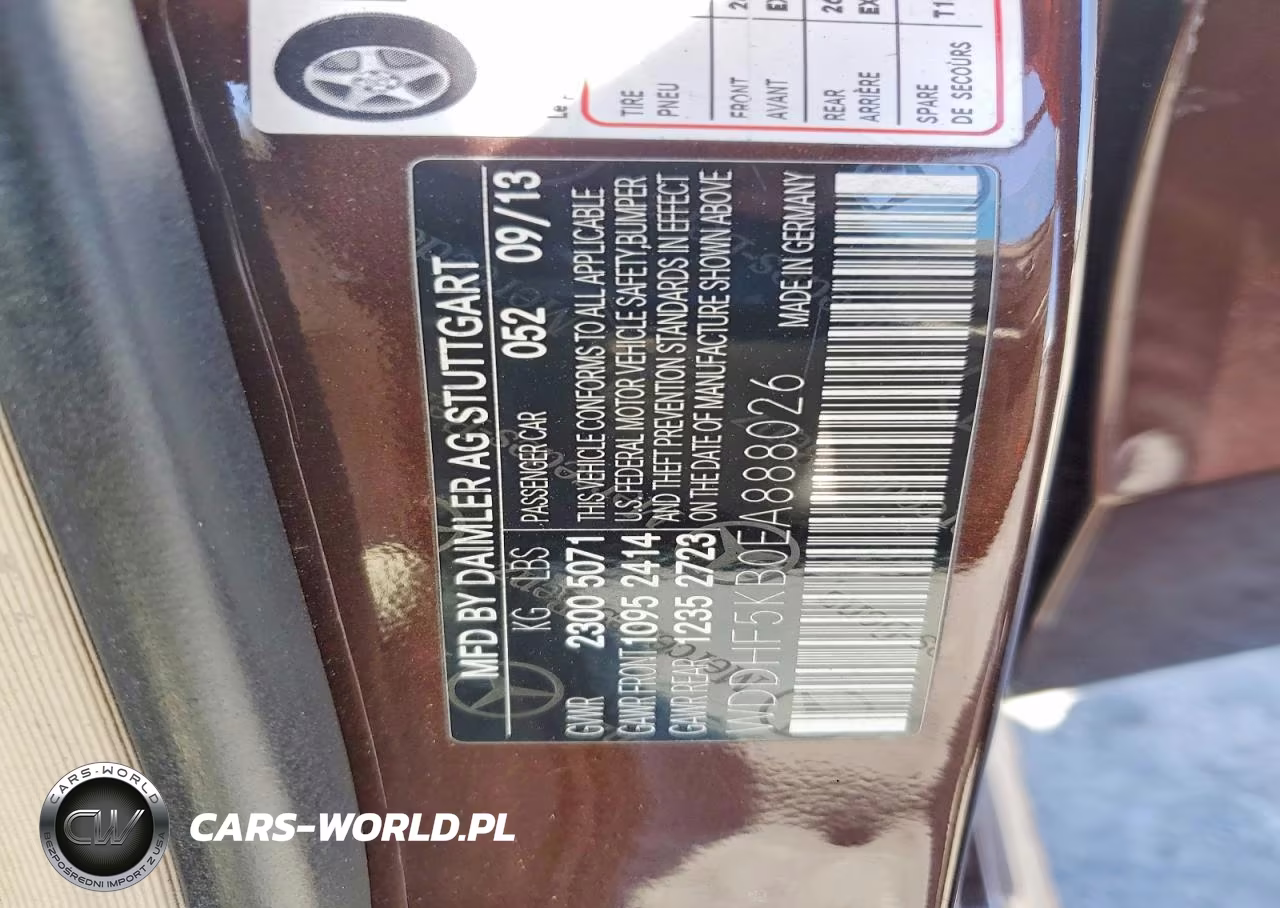 2014 Mercedes-Benz E 350 VIN:WDDHF5KB0EA888026 - 12