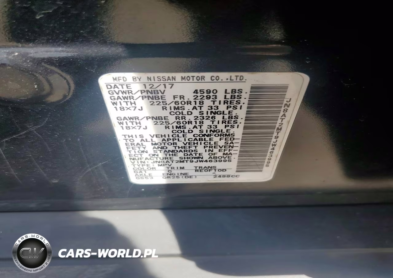 2018 Nissan Rogue Sl VIN:JN8AT2MT9JW463995 - 13