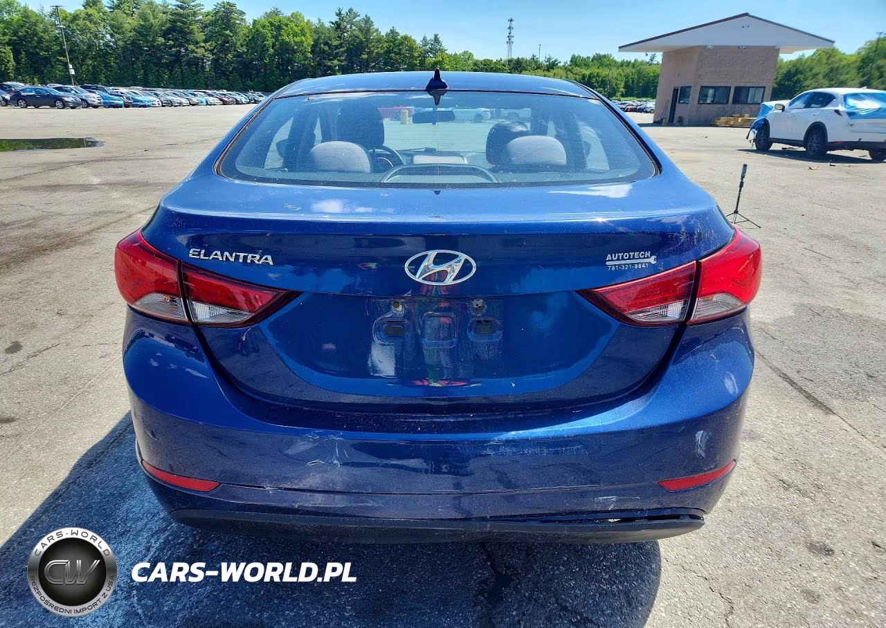 2016 Hyundai Elantra Se VIN:5NPDH4AE5GH743908 - 6