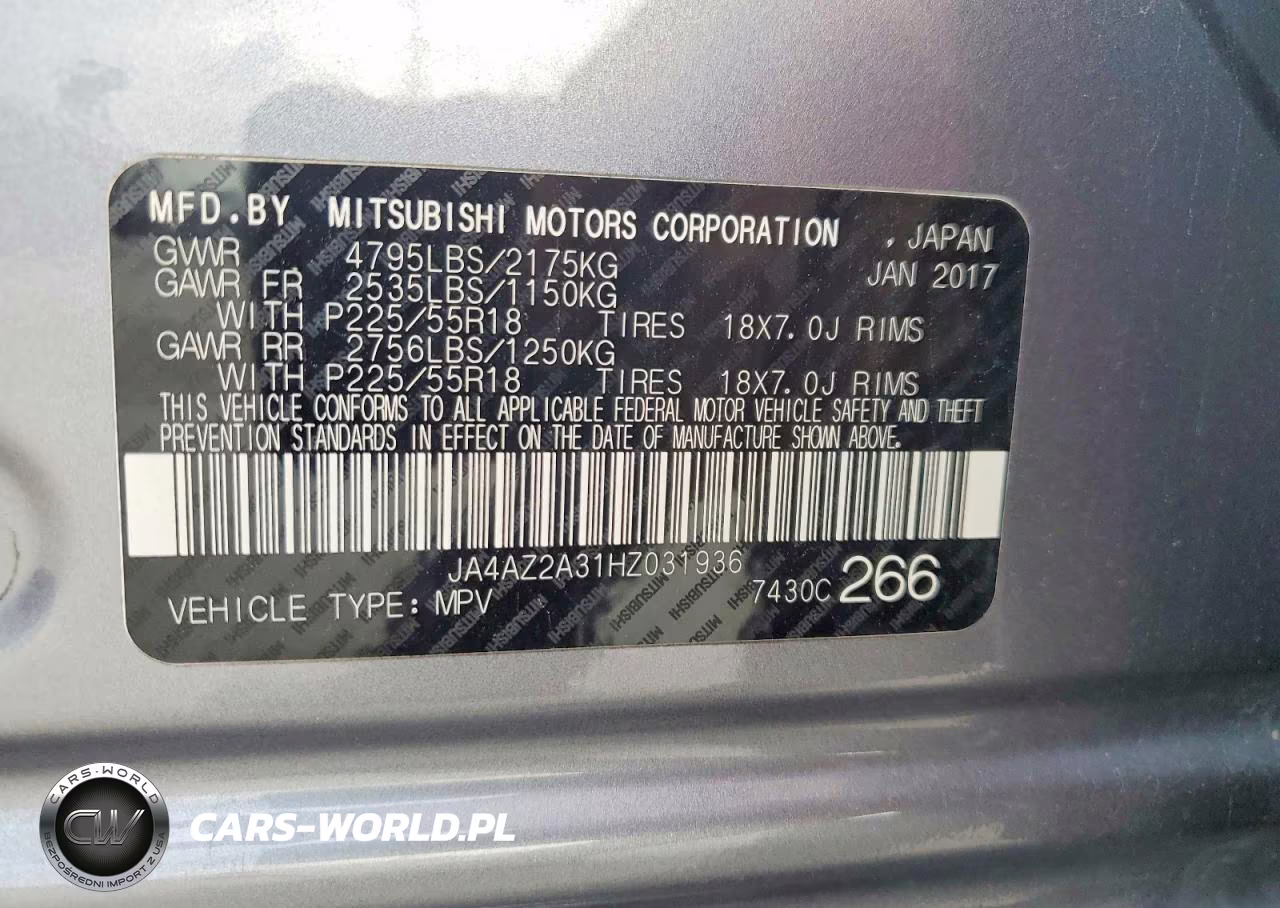 2017 Mitsubishi Outlander Es VIN:JA4AZ2A31HZ031936 - 14