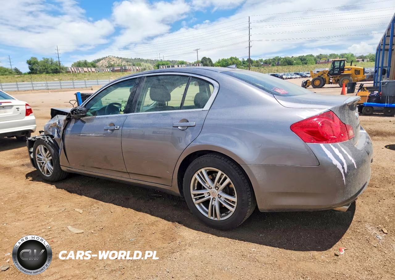 2012 Infiniti G25 Sedan X VIN:JN1DV6ARXCM860684 - 2