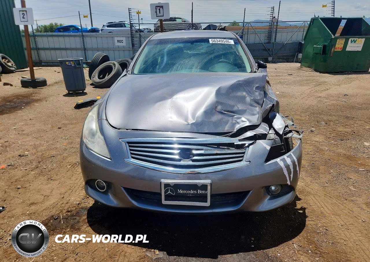 2012 Infiniti G25 Sedan X VIN:JN1DV6ARXCM860684 - 5