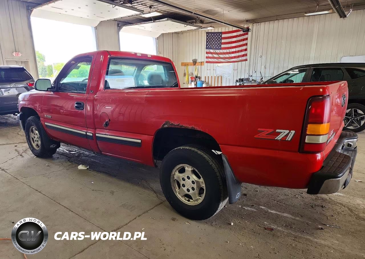 1999 Chevrolet Silverado K1500 VIN:1GCEK14T5XE255816 - 2