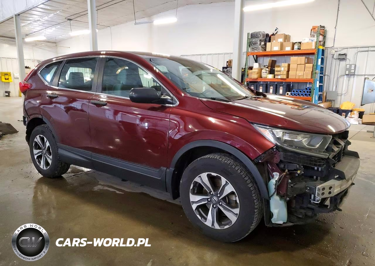 2018 Honda Cr-V Lx VIN:2HKRW6H35JH227213 - 4