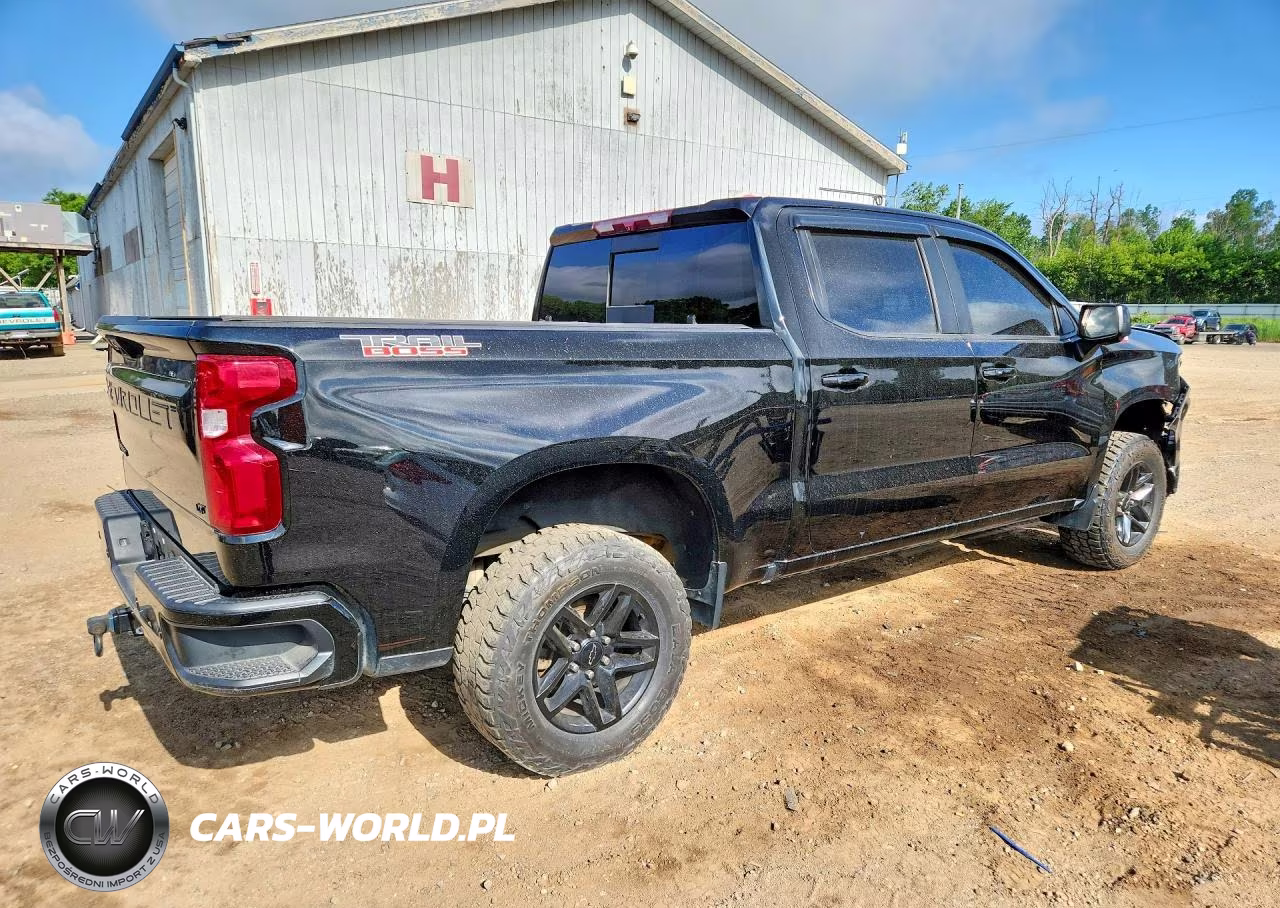 2022 Chevrolet Silverado K1500 Lt Trail Boss VIN:3GCUDFEL5NG542340 - 3