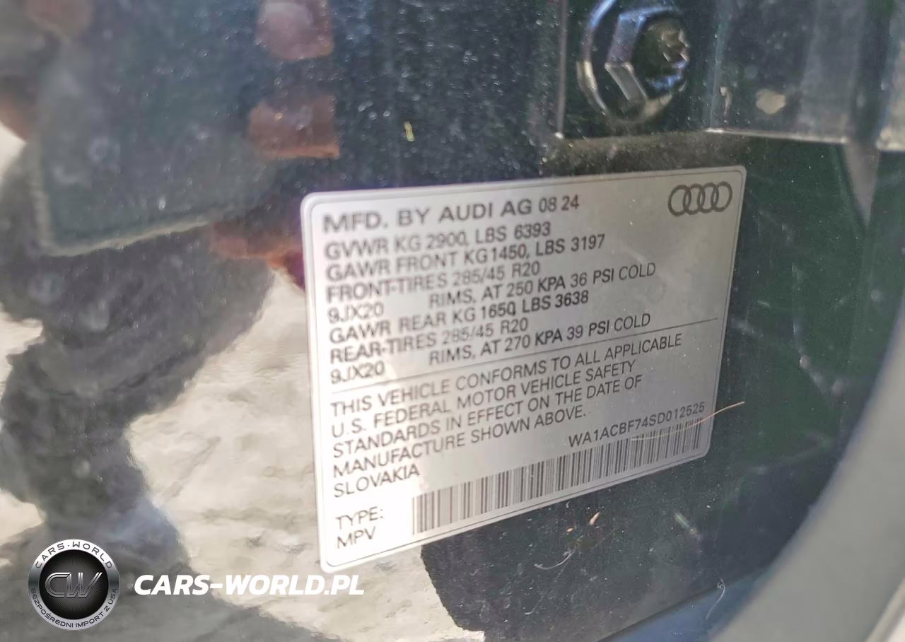 2025 Audi Q7 Premium VIN:WA1ACBF74SD012525 - 13