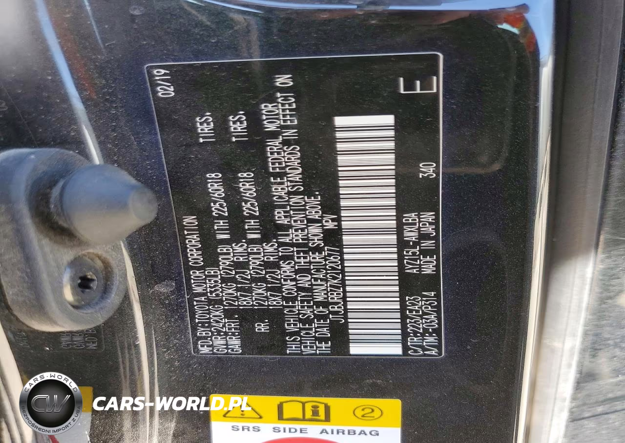 2019 Lexus Nx 300H VIN:JTJBJRBZ7K2120677 - 13