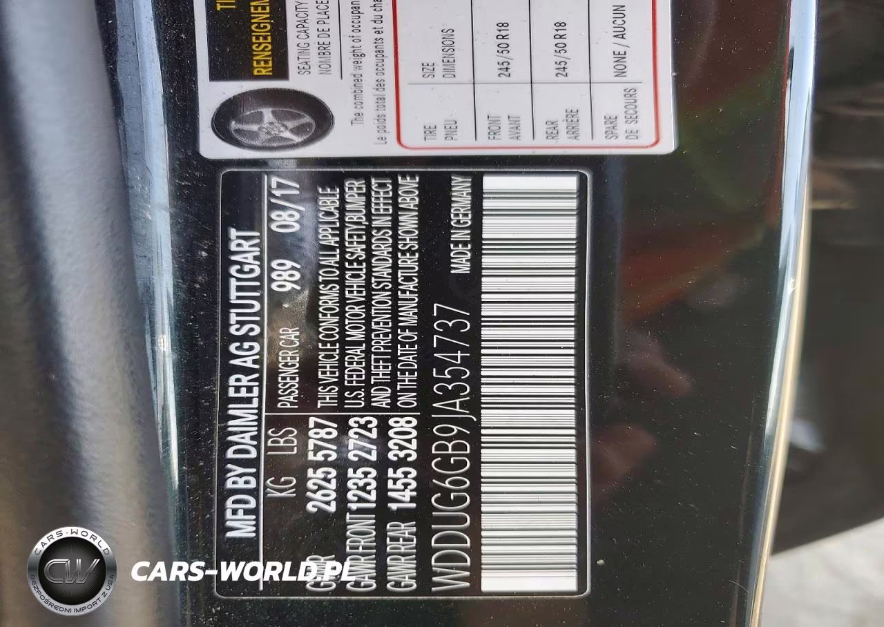 2018 Mercedes-Benz S 450 VIN:WDDUG6GB9JA354737 - 12