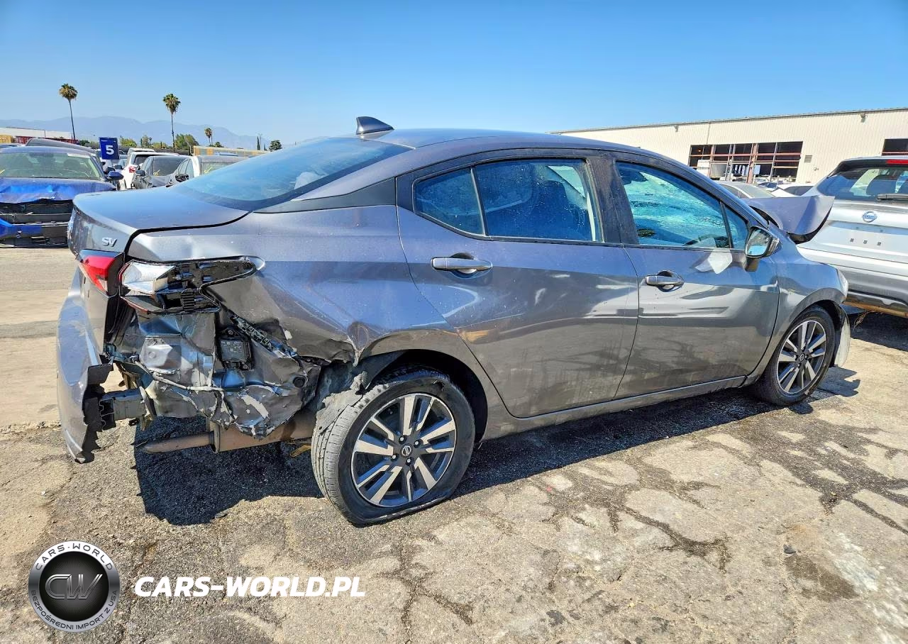 2021 Nissan Versa Sv VIN:3N1CN8EV4ML889401 - 3