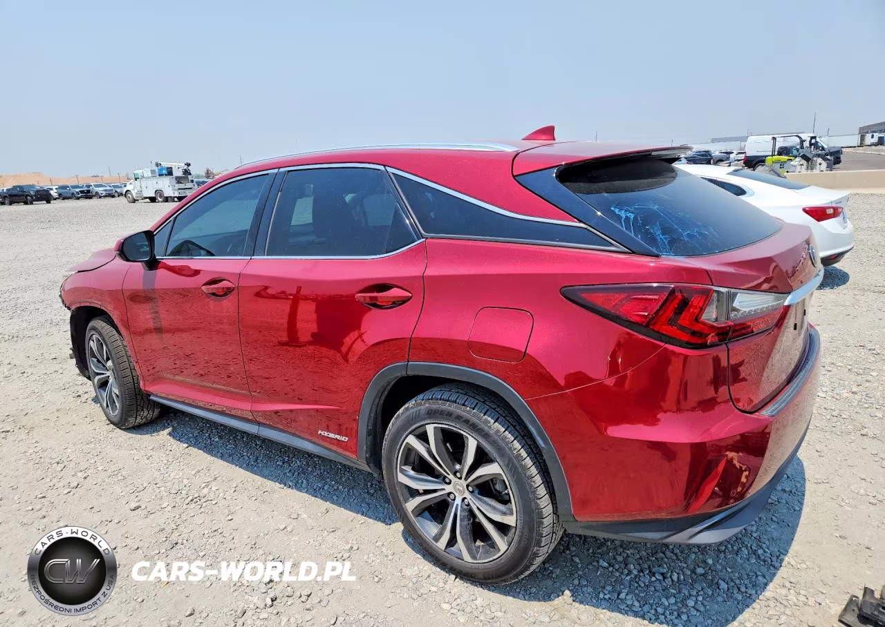 2017 Lexus Rx 450H Base VIN:2T2BGMCAXHC011259 - 2