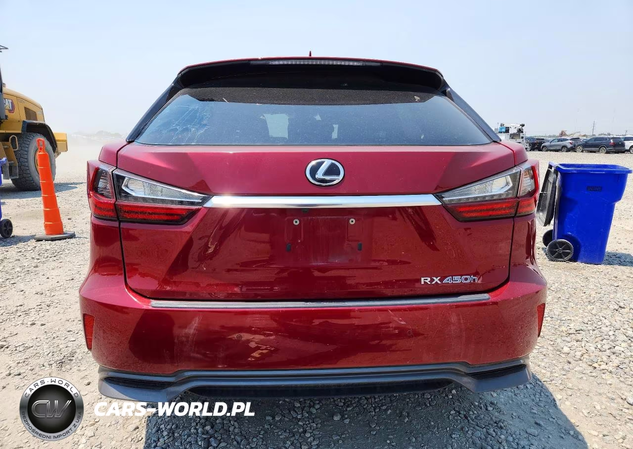 2017 Lexus Rx 450H Base VIN:2T2BGMCAXHC011259 - 6