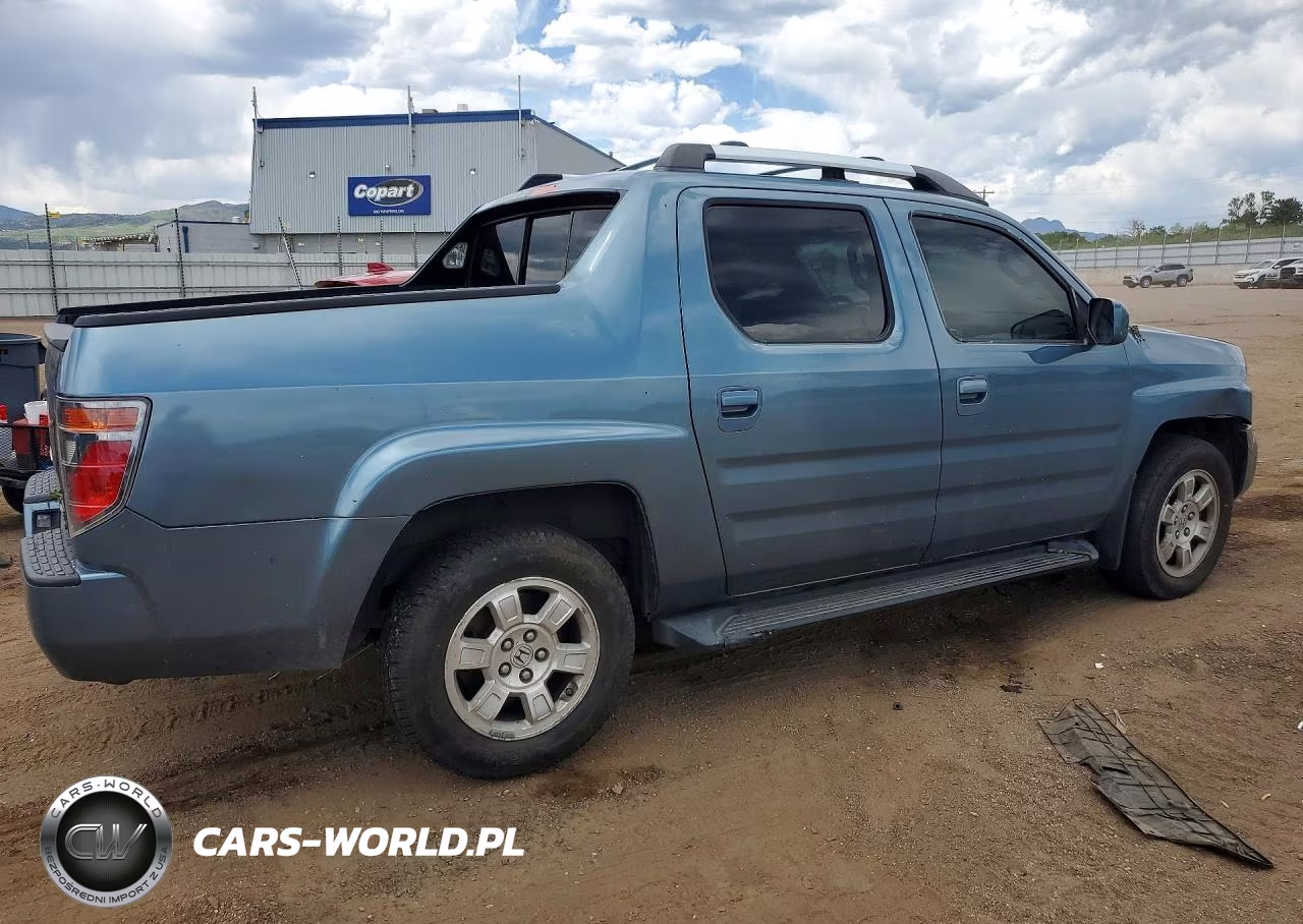 2008 Honda Ridgeline Rtl VIN:2HJYK16548H524910 - 3