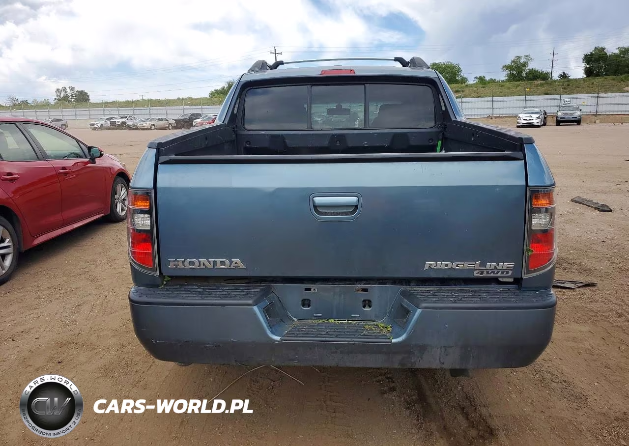 2008 Honda Ridgeline Rtl VIN:2HJYK16548H524910 - 6