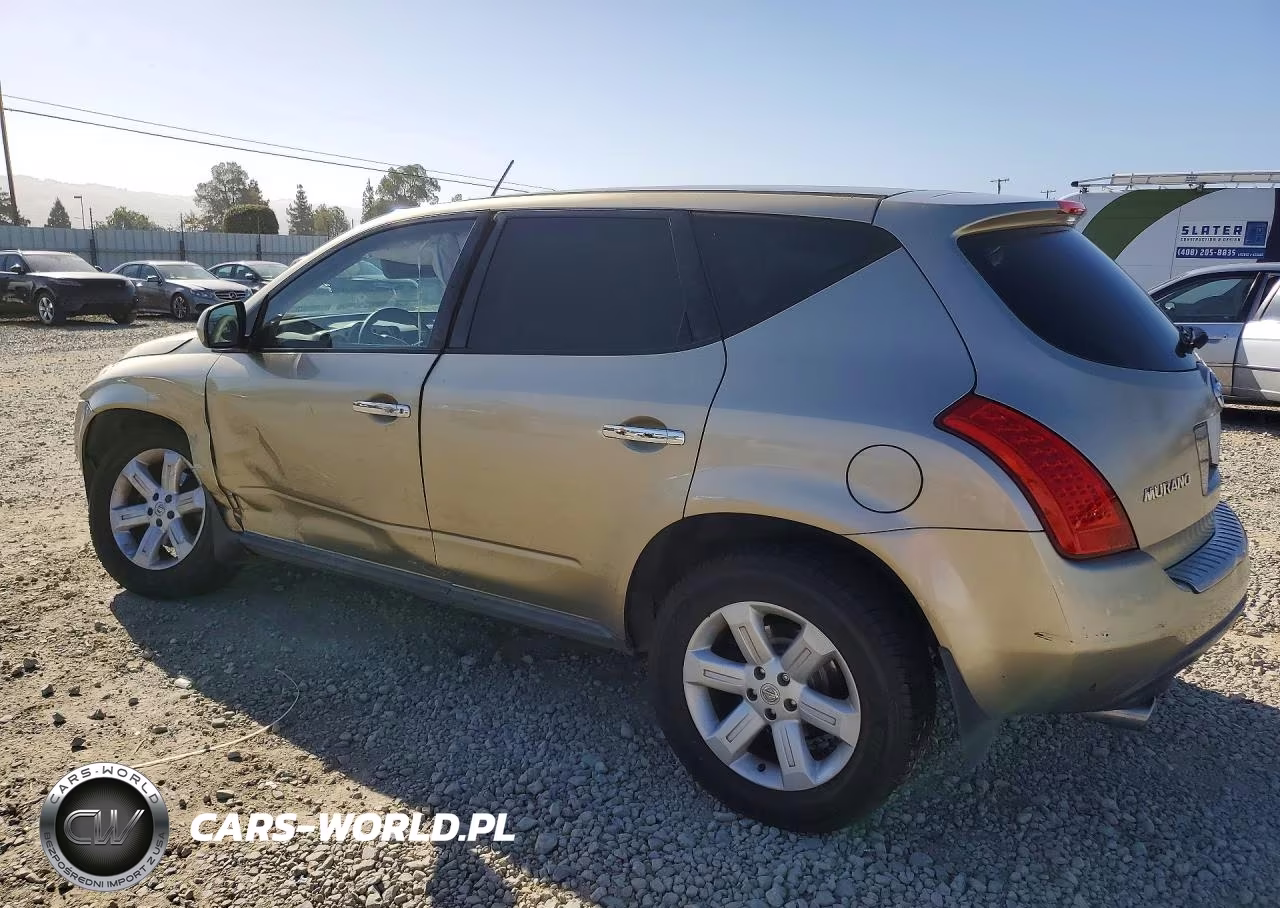 2006 Nissan Murano S VIN:JN8AZ08T66W425645 - 2