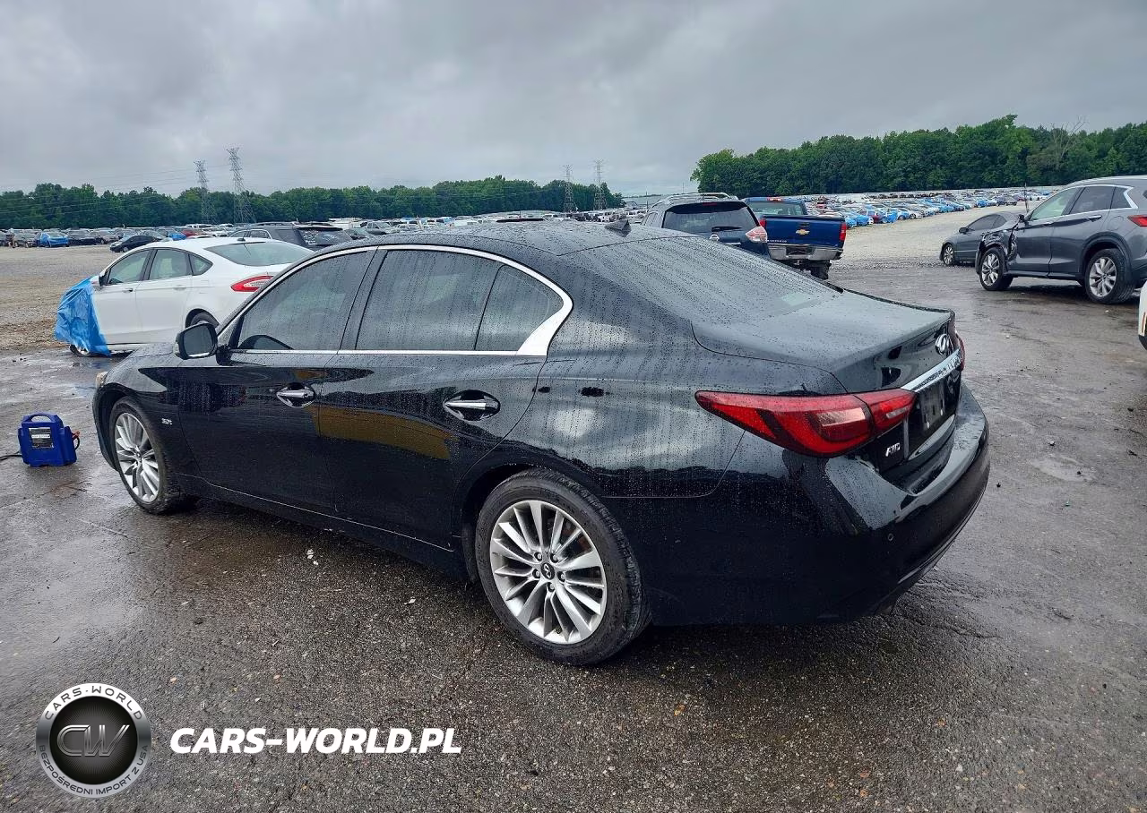 2018 Infiniti Q50 3.0T Luxe VIN:JN1EV7AR5JM441651 - 2
