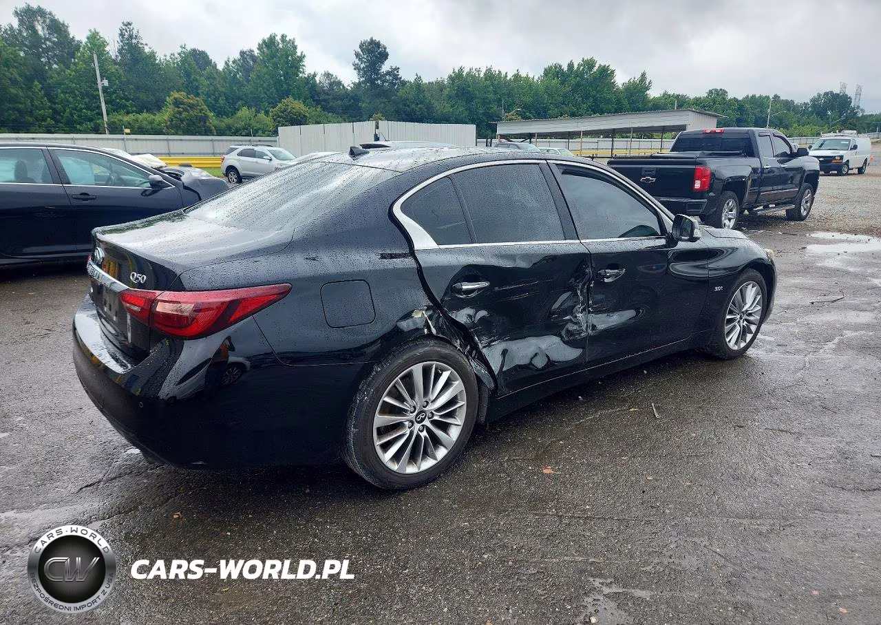 2018 Infiniti Q50 3.0T Luxe VIN:JN1EV7AR5JM441651 - 3
