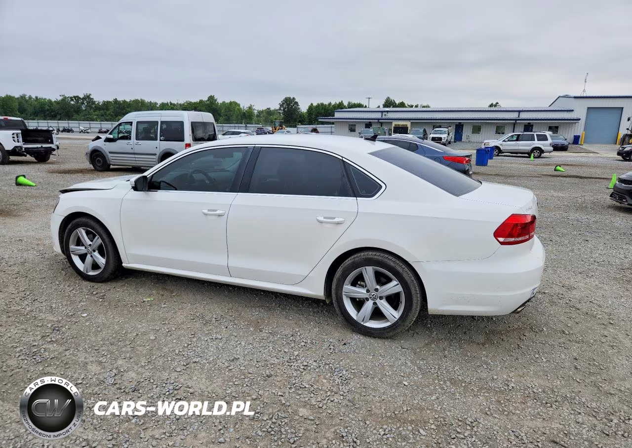 2014 Volkswagen Passat Se VIN:1VWBT7A34EC036794 - 2