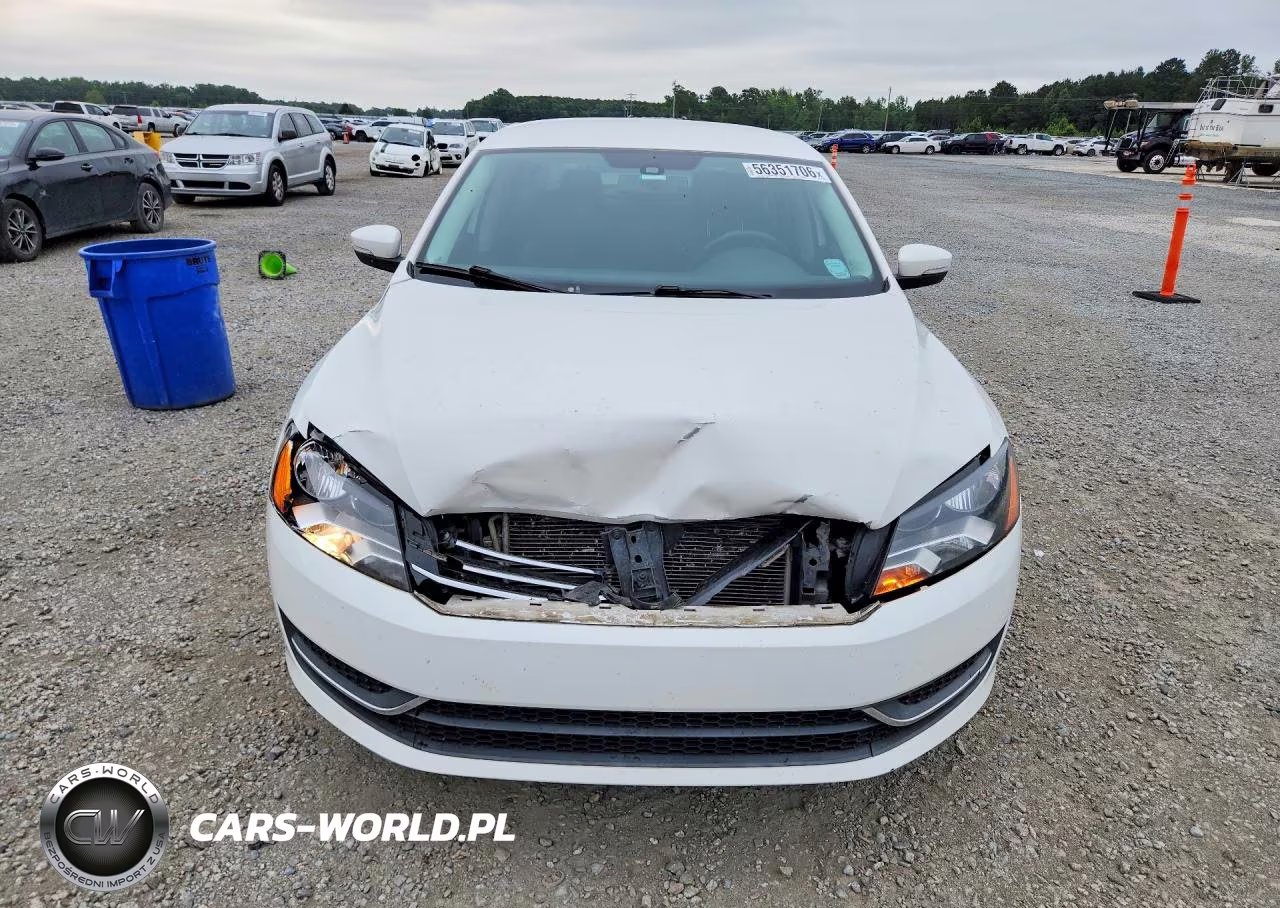 2014 Volkswagen Passat Se VIN:1VWBT7A34EC036794 - 5