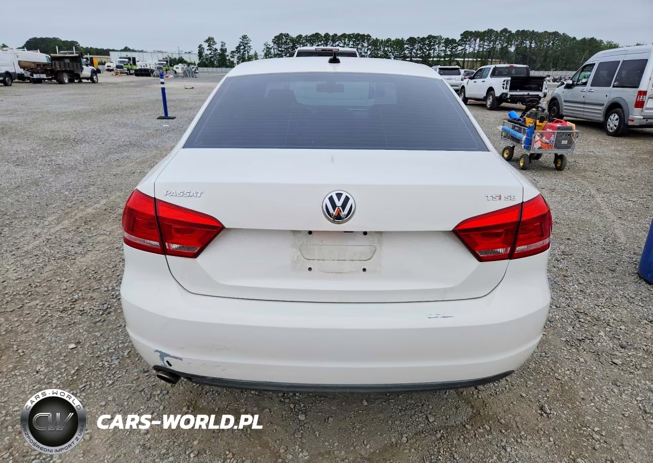 2014 Volkswagen Passat Se VIN:1VWBT7A34EC036794 - 6