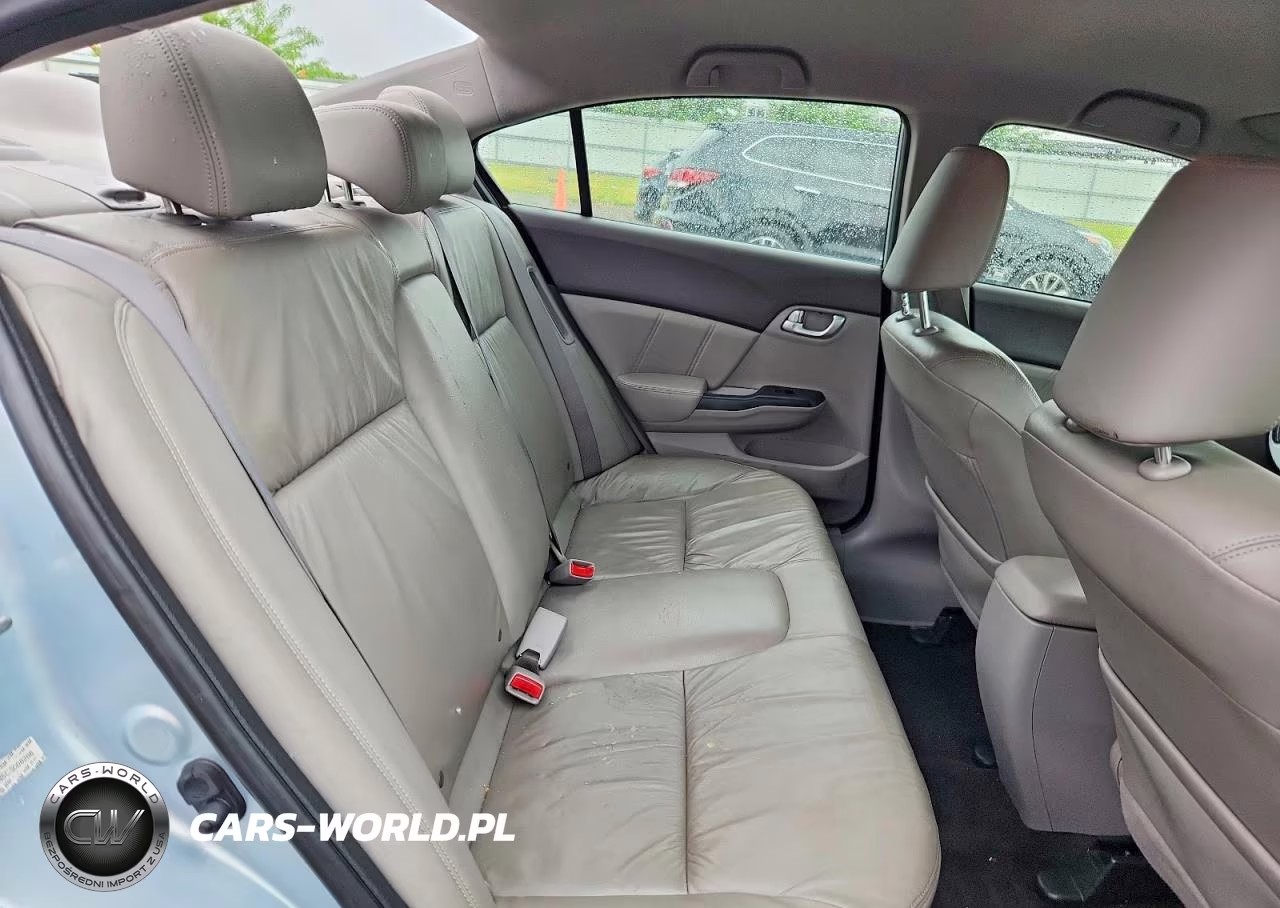 2012 Honda Civic Hybrid L VIN:JHMFB4F35CS006266 - 10