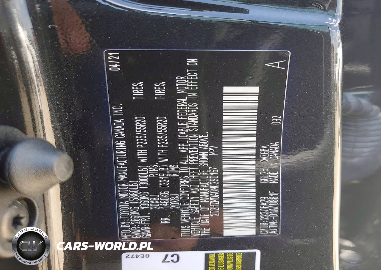 2021 Lexus Rx 350 VIN:2T2HZMDA0MC290167 - 13