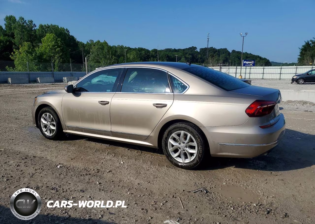 2017 Volkswagen Passat S VIN:1VWAT7A39HC034488 - 2