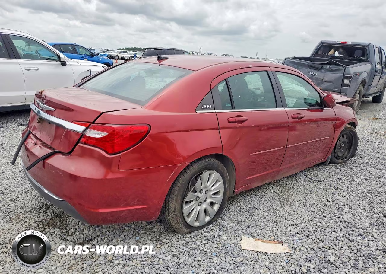 2014 Chrysler 200 Lx VIN:1C3CCBAB0EN238462 - 3