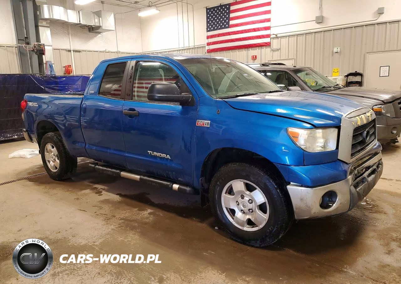 2007 Toyota Tundra Double Cab Sr5 VIN:5TFBV54137X020772 - 4