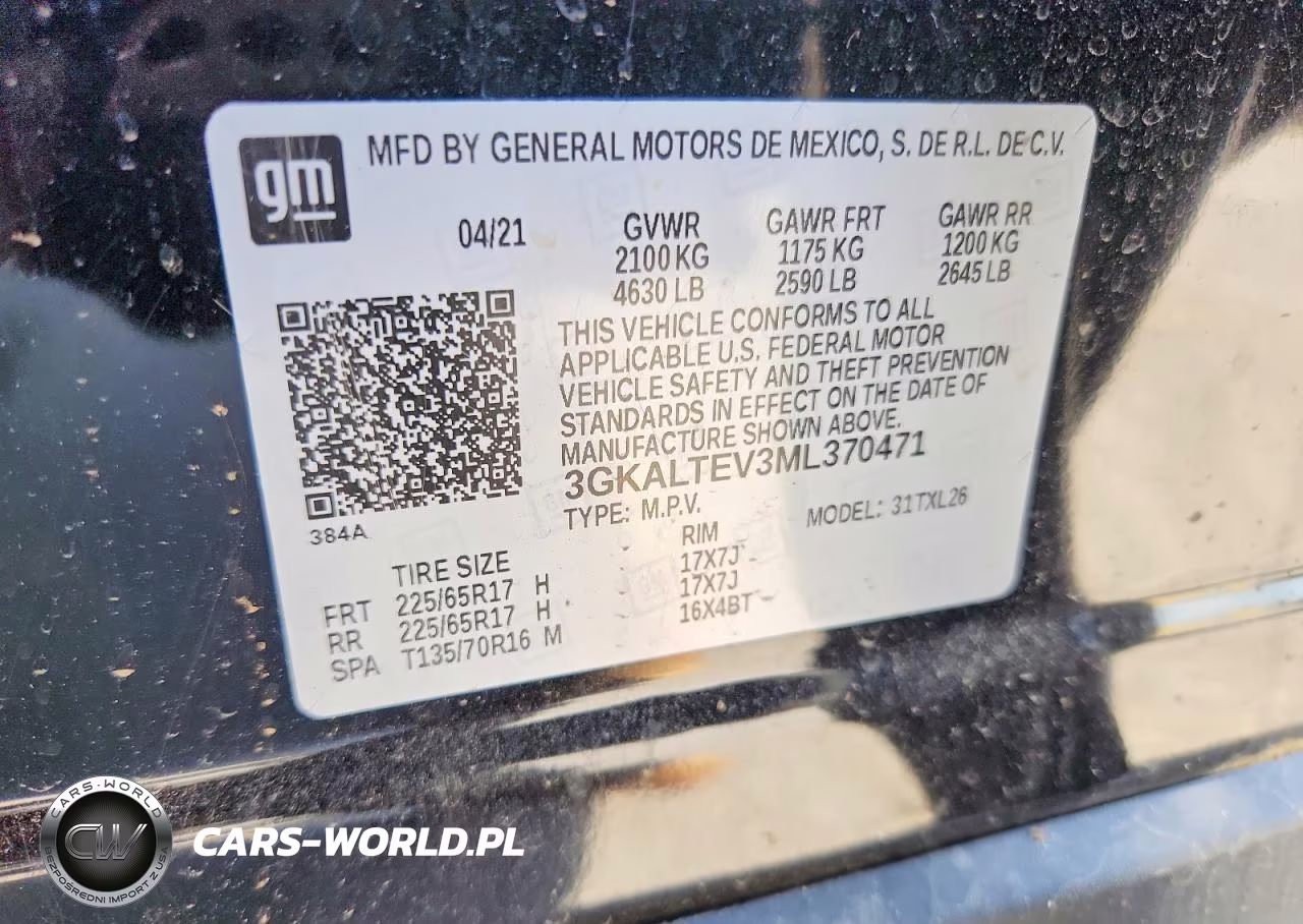 2021 GMC Terrain Sle VIN:3GKALTEV3ML370471 - 12