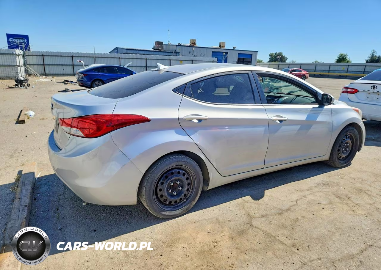 2012 Hyundai Elantra Gls VIN:KMHDH4AE4CU403385 - 3